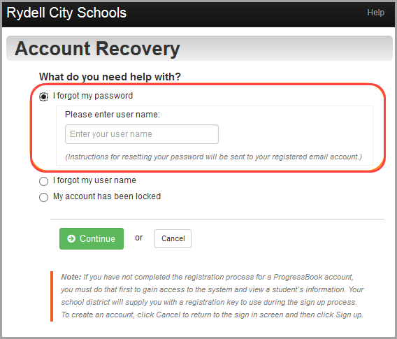 I forgot my account password or username! – How can we help you?