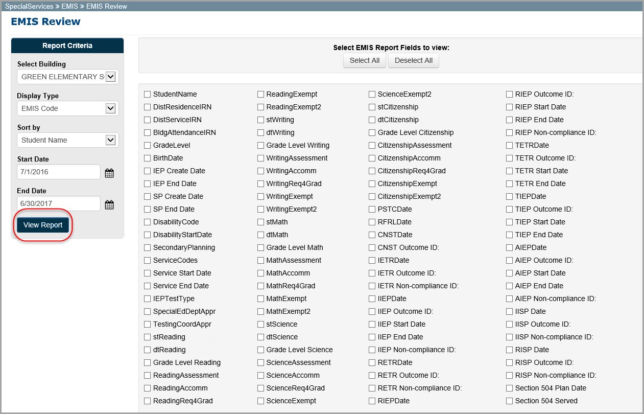 EMIS_-_Review_Report_options_by_class.png
