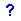 blue question mark icon